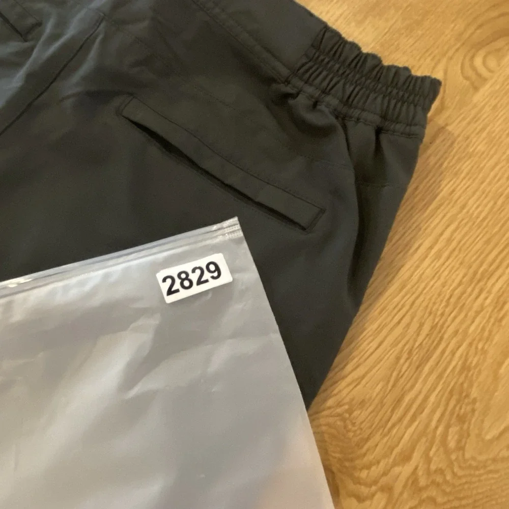 Mack Weldon Pants Mens Medium Charcoal Gray‎ Performance Stretch Tapered Tech